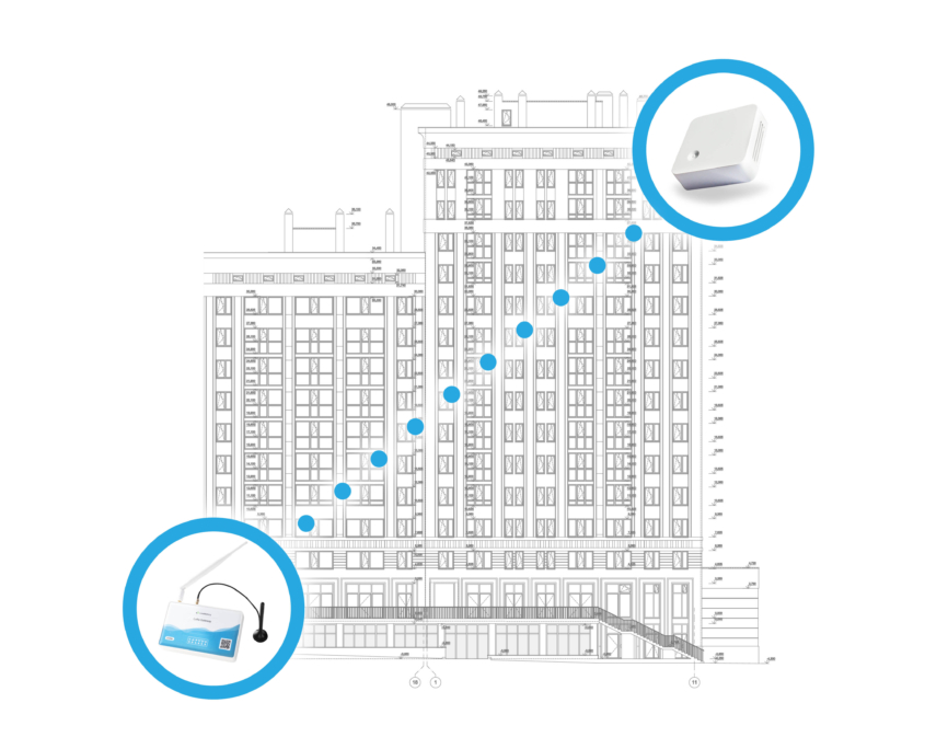 Maximale Gebäudedurchdringung